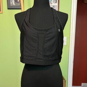 Champion 4X Black Sports Bra